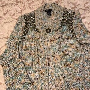 BCBG MaxAzria Multicolor Knit Women's Sweater